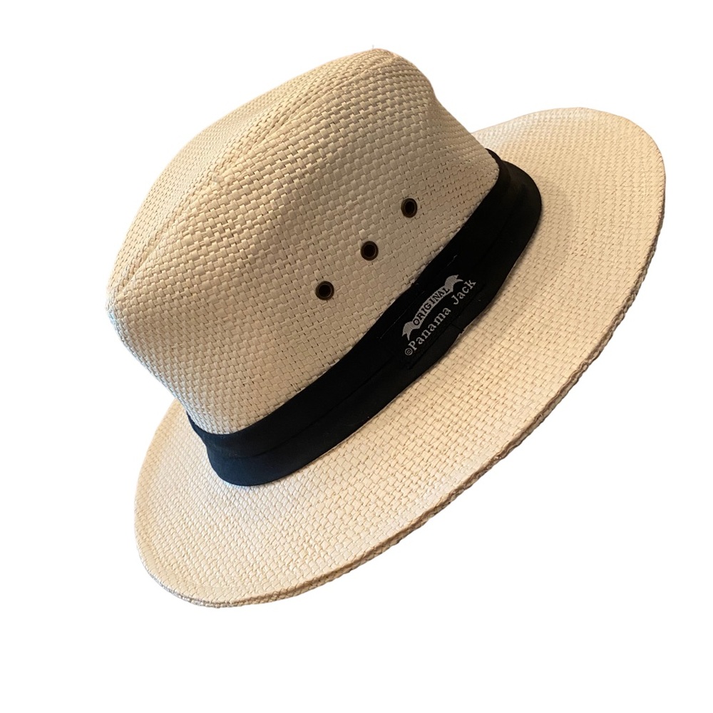 Panama Jack Natural Toyo Safari Hat